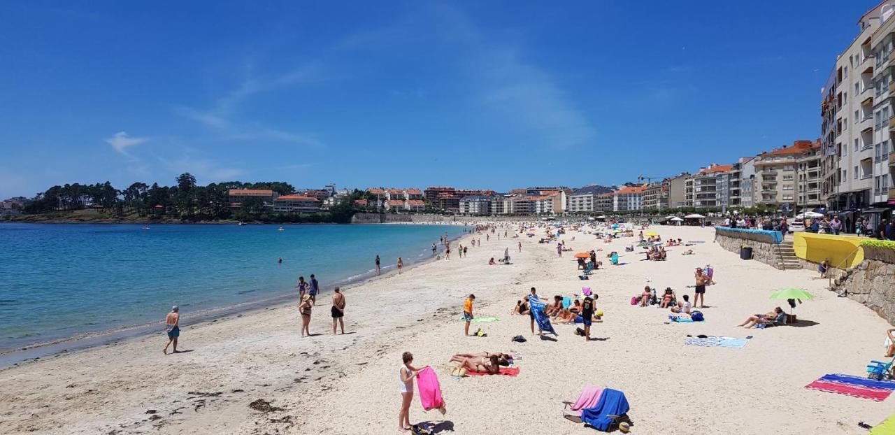 Ferienwohnung Piso Exterior A Escasos Metros De La Playa Panadeira Con Plaza De Garaje Sanxenxo Exterior foto